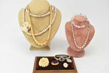Group of Assorted Ladies Costume Jewelry