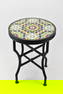 Modern Mosaic Top Occasional Table