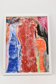 Modern Mixed Media on Paper