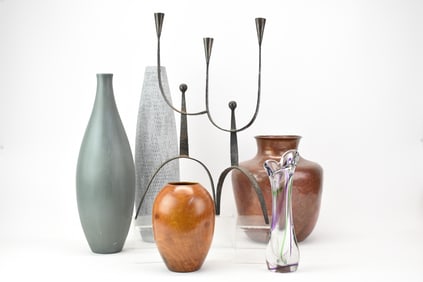 Group of Assorted Modern Table Articles