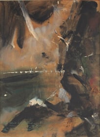 Abstract, Mixed Media on Board