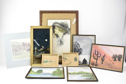 Group of Assorted Artwork