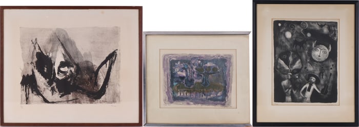 M. Birkin, Fiesta, Lithograph