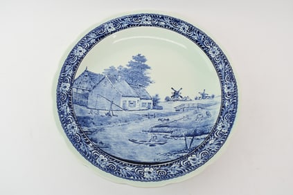 Vintage Delft Royal Sphinx for Holland by Boch Charger