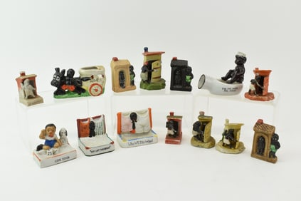 Group of 9 Assorted Black Americana Souvenirs