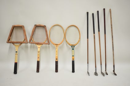 Vintage Group of Assorted Tennis Racquets