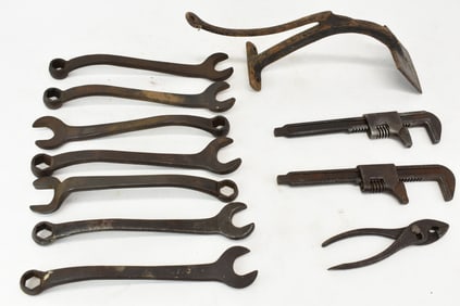 Vintage Group of Assorted Ford Motor Company Wrenches