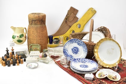 Group of Assorted Table Articles and Items