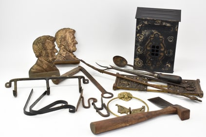 Group of Assorted Metal Articles