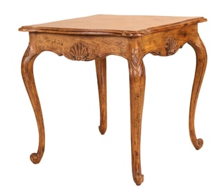 French Provincial Style Oak Occasional Table