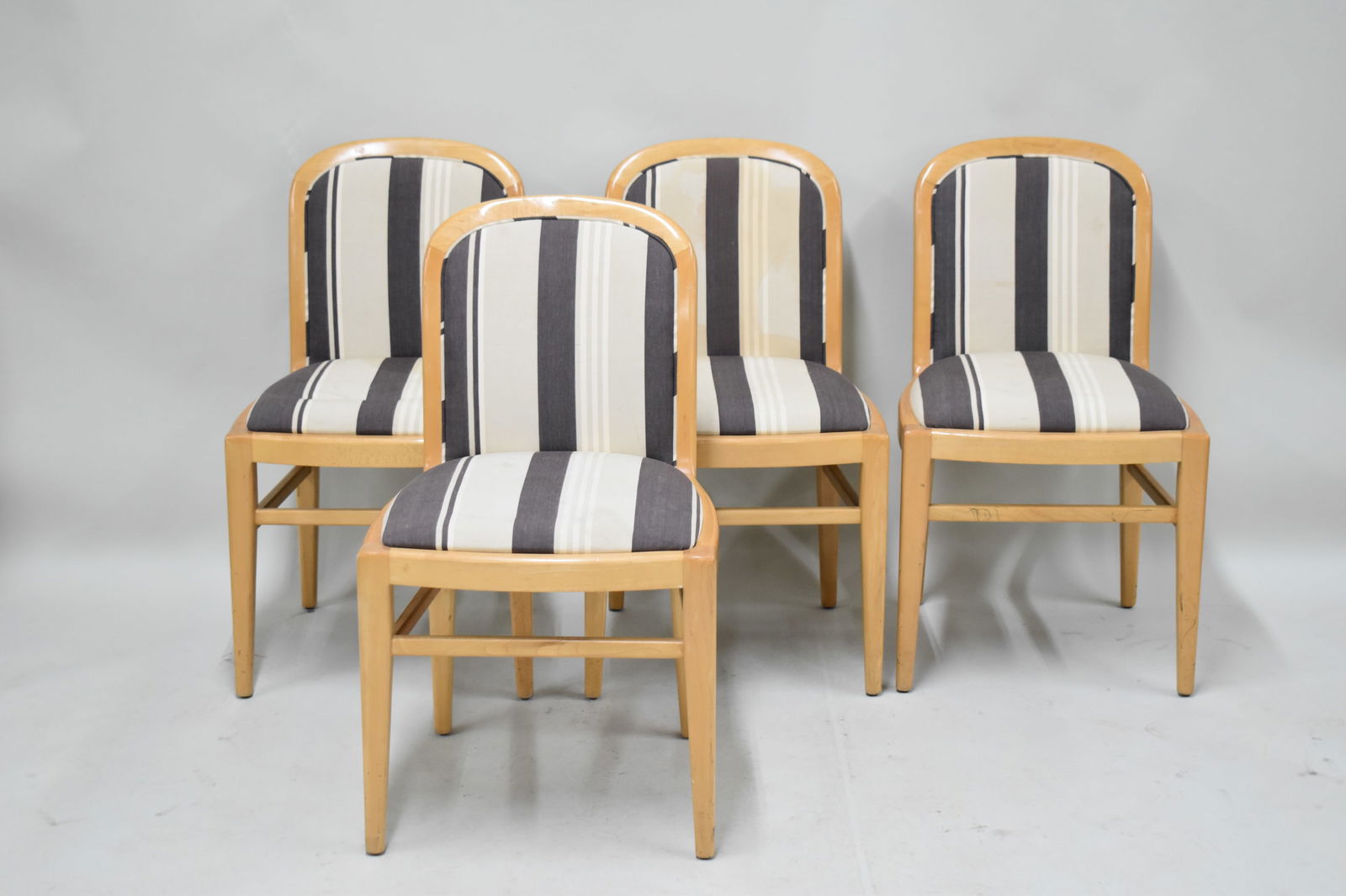 Set of Four Modern Style Dining Side Chairs (1 of 9)