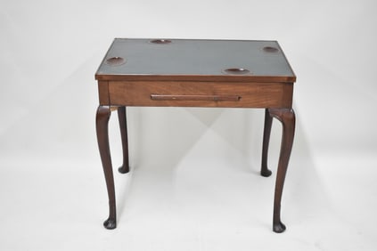 Irish George III Mahogany Game Table