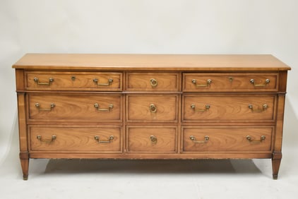 Heritage Oak Low Chest of Drawers