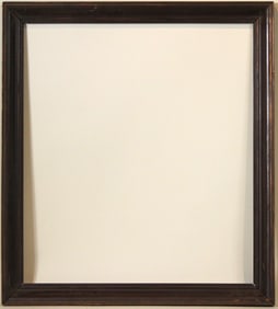 Stencil Decorated Parcel-Gilt Frame