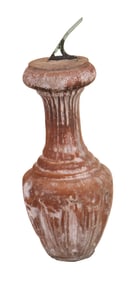 Cast-Metal Sundial Mounted on an Urn Form Base
