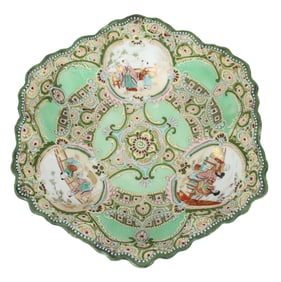 Japanese Kutani Style Decorative Plate