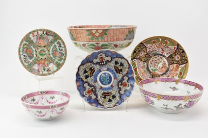 Group of Assorted Asian Table Articles