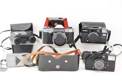 Vintage Group of Assorted Cameras