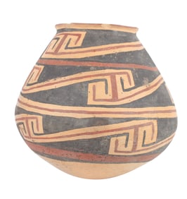 Pre-Columbian Casas Grandes Polychrome Pottery Olla