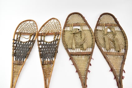 Two Pairs of Snow Shoes
