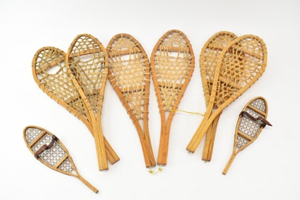 Four Pairs of Small Snow Shoes