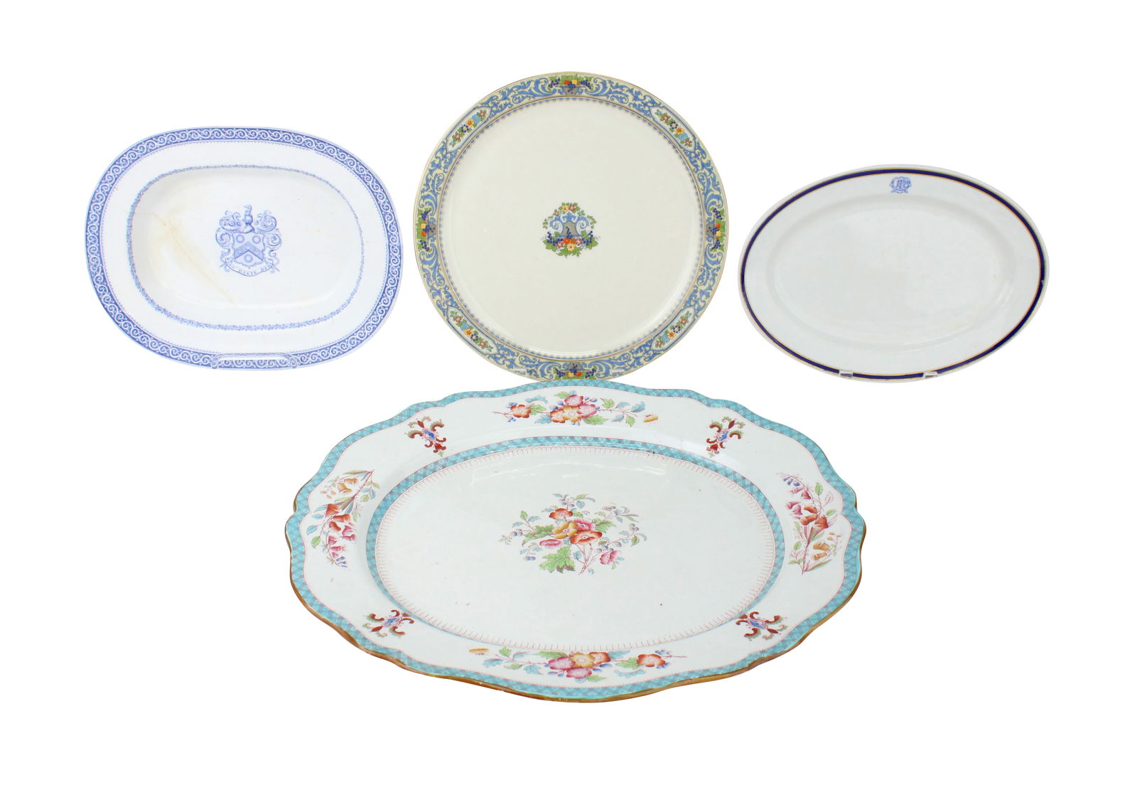 Four Porcelain Platters (1 of 14)