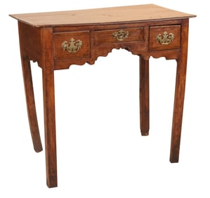 George III Oak Dressing Table