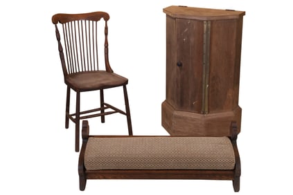 Jacobean Style Oak Bench