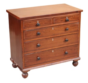 Regency Mahogany Diminutive Chest of Drawers