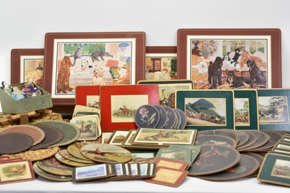 Large Group of Placemats, Coasts, and Trivets