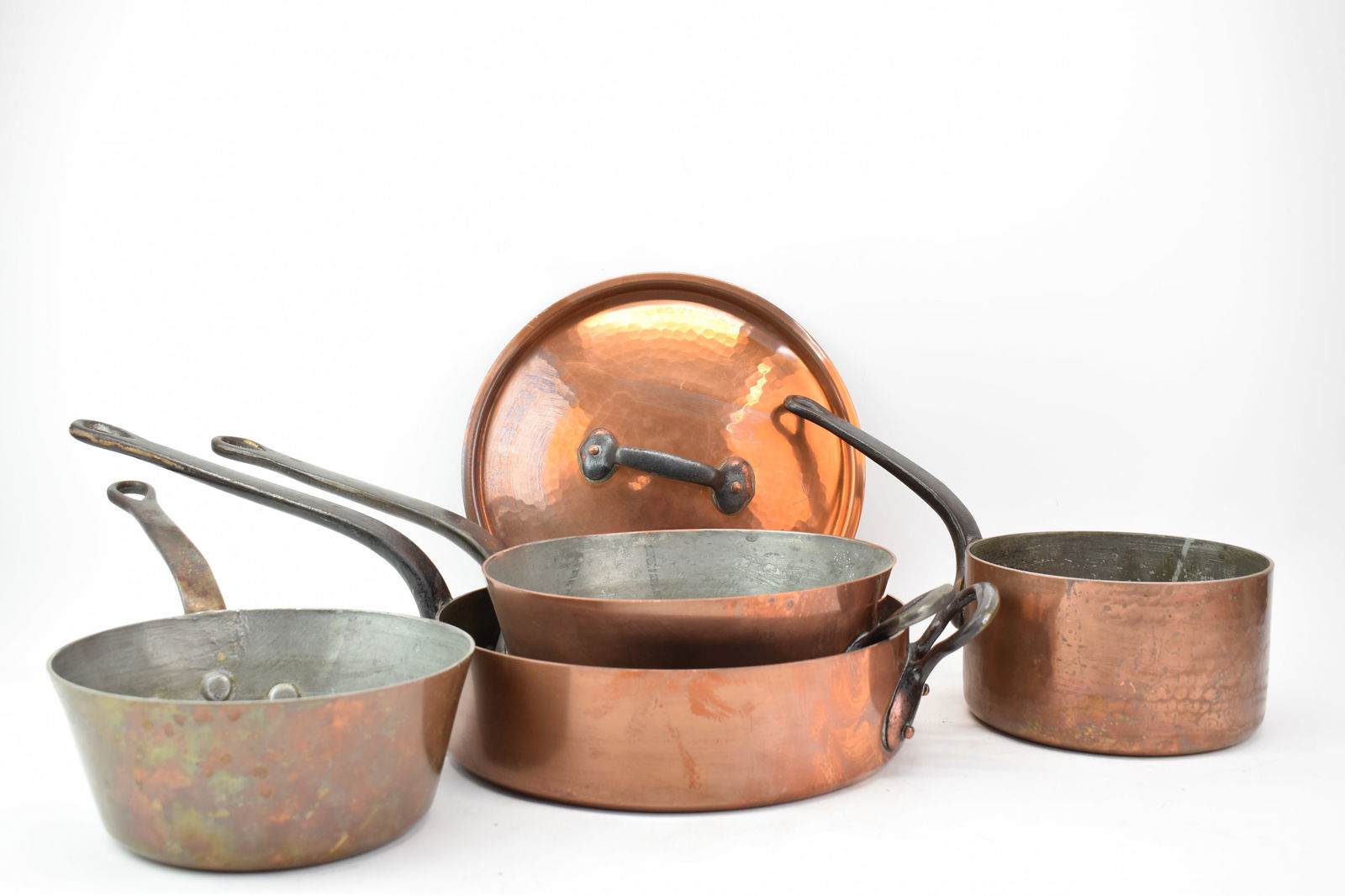Set of Four The Bridge Company French Copper Cookware (1 of 9)