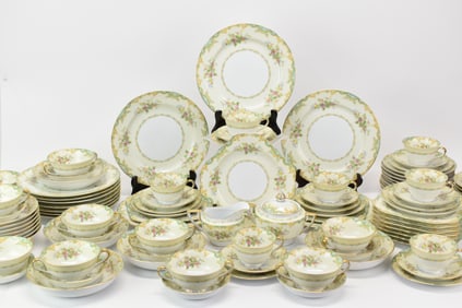 Partial Set of Noritake Jasmine Dinnerware Service