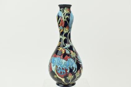 Vintage Moorcroft Limited Edition Can Can Decorated Vase