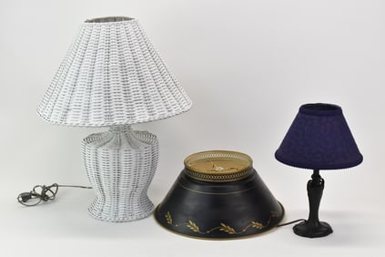 Group of Lamps and Shades
