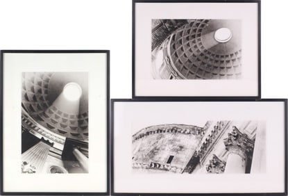 The Pantheon, Three Black and White Photo Prints