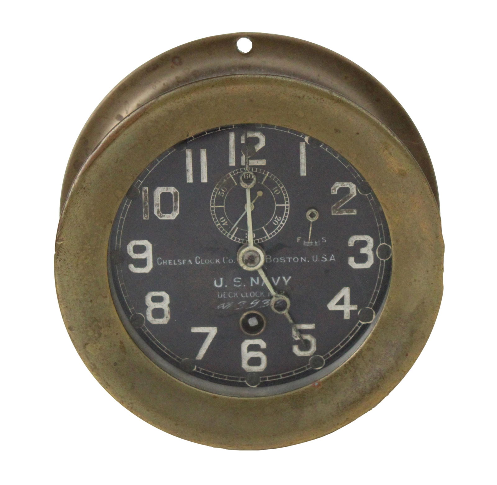 Chelsea Clock Co., U.S. Navy Deck Clock (1 of 7)