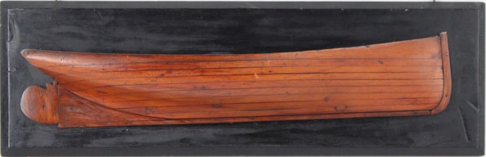 Cat Boat Half Hull Model