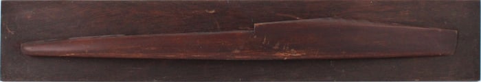 Builders Half Model of a Proposed Design for Gold Cup Racer