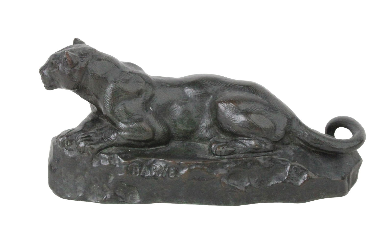 Antoine-Louis Barye, French 1795-1875, Panther of Tunisia, Bronze (1 of 6)