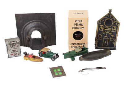 Miniature Cast-Iron Fireplace Insert