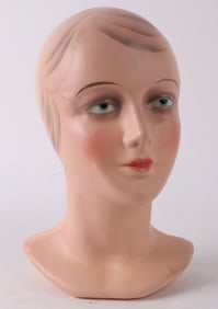 Vintage Composition Counter Display Head