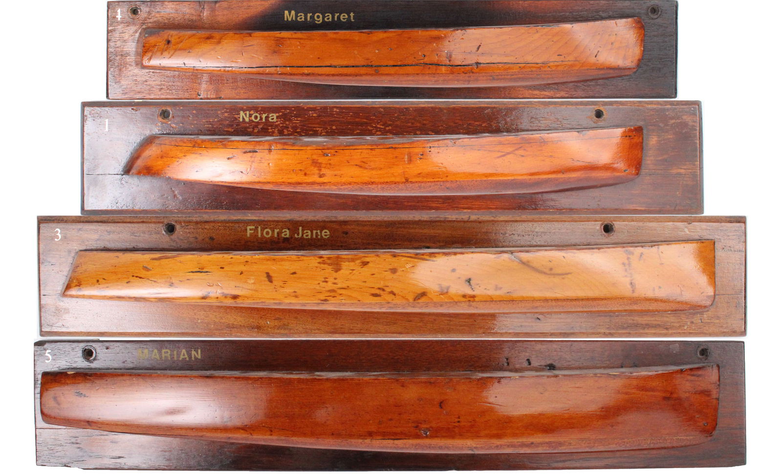 Set of Four Builder's Half Models (1 of 18)