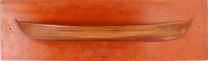 Half Model of a Beetle Whale Boat