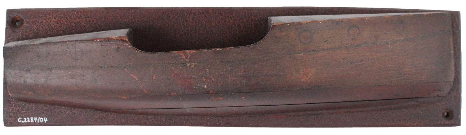 Builder's Half Model of a Small Yacht by Elco (1 of 6)