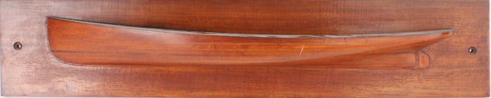 Half Hull Model of the Sloop "Captree I"
