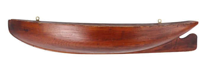 Builder's Half Model of Navy Launch