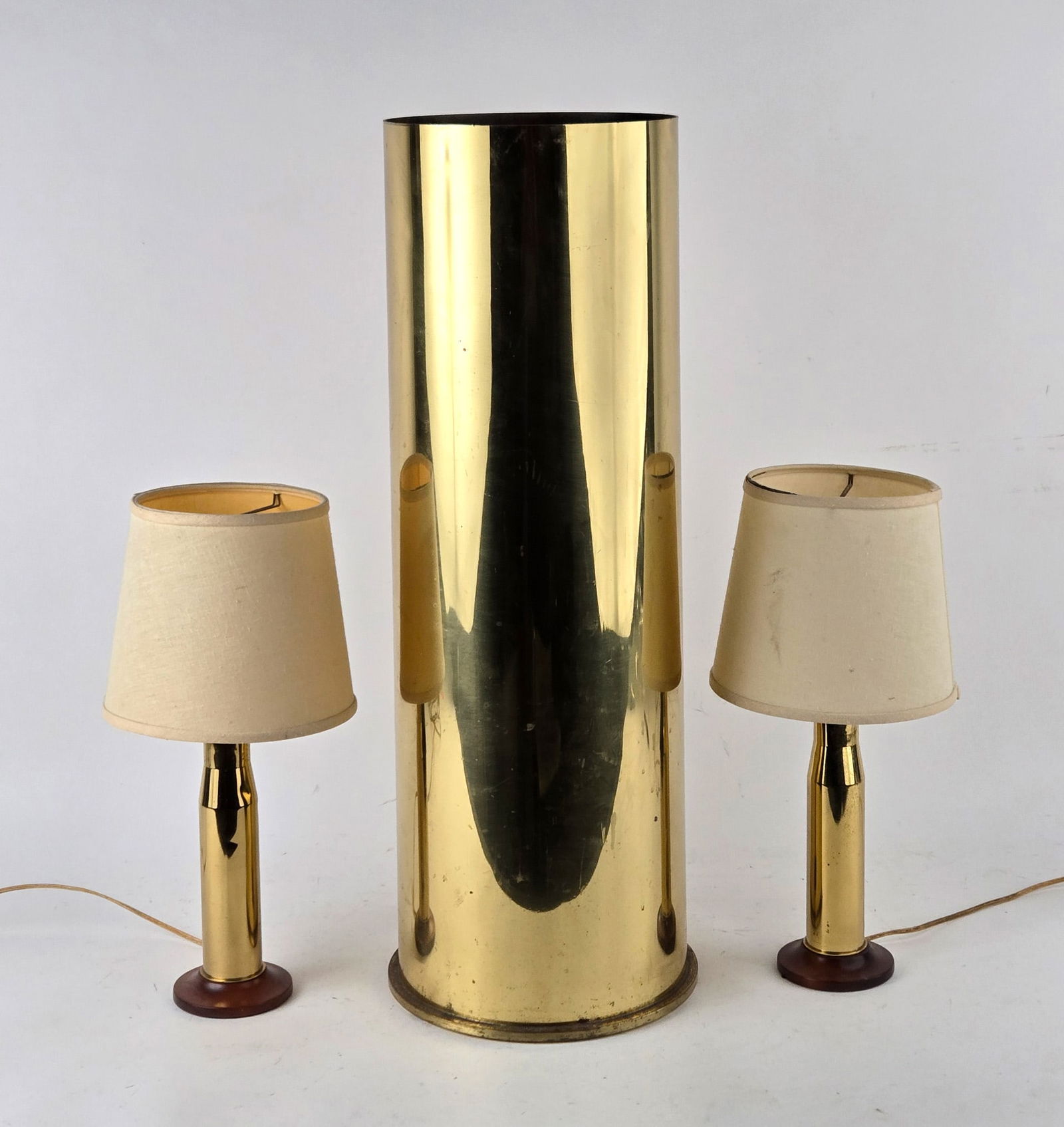Brass Artillery Shell Umbrella Stand (1 of 7)