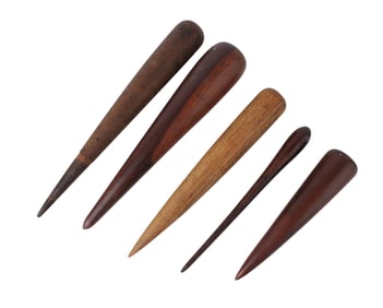 Five Wooden Fids