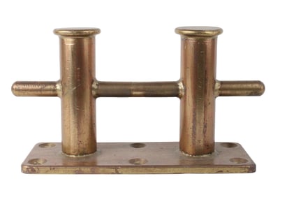 Large Bronze Double Bollard