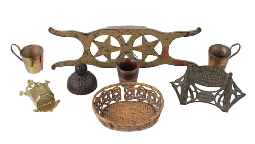 Group of 19th C. Metalware
